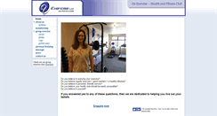 Desktop Screenshot of o2exercise.co.nz